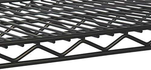 Omega Products Corporation 21" Deep x 36" Wide x 14" High Black Stationary Dunnage Rack