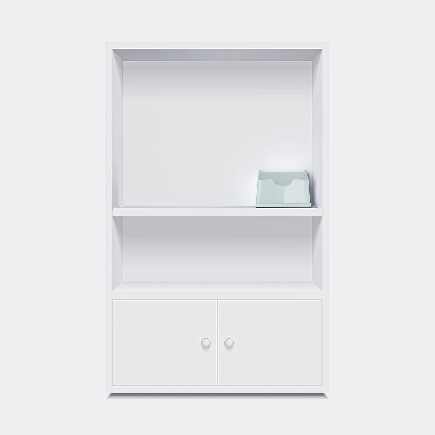 Skywin No-Spill Liquid Laundry Detergent Holder Organizer and Drip Tray for Laundry Room Organization with Laundry Soap Catcher Tray (No Strap, Blue)