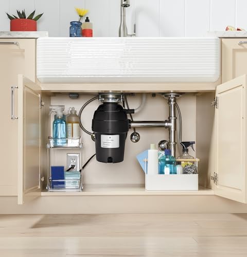 GE GFC1065W Disposer, Black