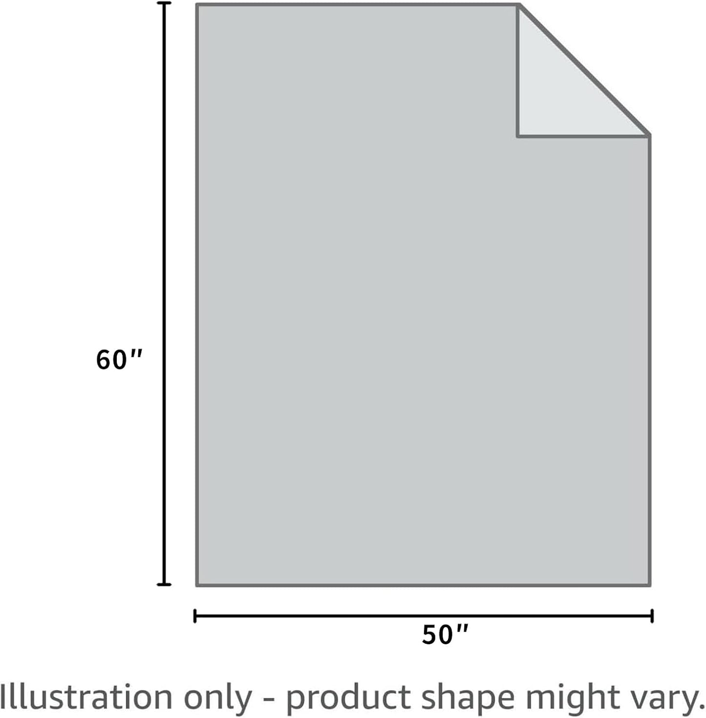 Soft Chenille Yarn Throw 50"x60", Handmade Knit Throw Blanket, for use in All Seasons, Soft Cozy Warm Knitted Blanket for Bed Sofa, Couch Chair, Living Room(2.54Ib)