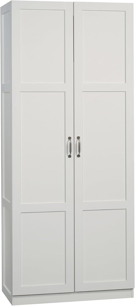 Sauder Select Storage Cabinet/ Pantry cabinets, White finish