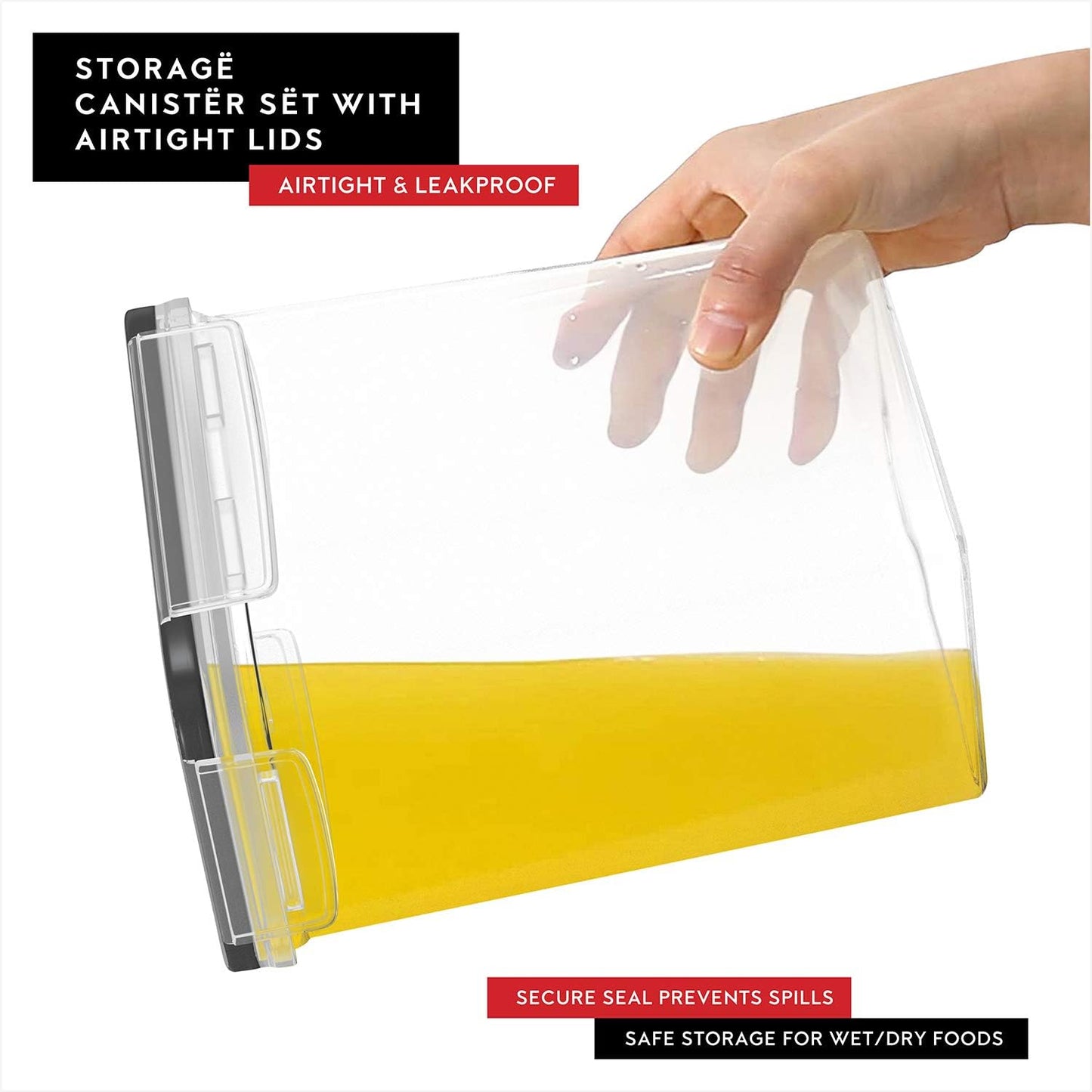 Cereal Containers Storage 2 Pack 135 fl. oz Cereal Dispenser Countertop, Airtight Food Storage Containers for Pantry Organization and Storage, Bpa-free Cereal Storage Container with Marker & Labels