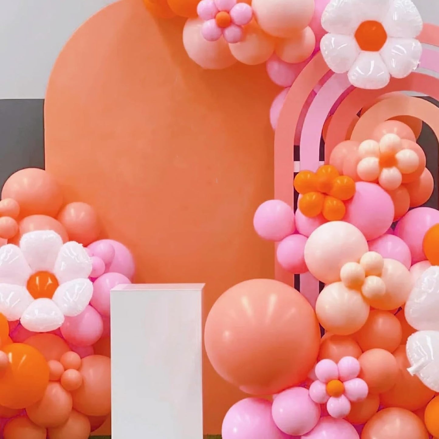 130pcs Coral Red Balloons Different Sizes 18" 12" 10" 5" Pastel Red Latex Balloon Garland Arch Kit for Birthday Baby Shower Graduation Wedding Valentine's Day Christmas Party Decorations