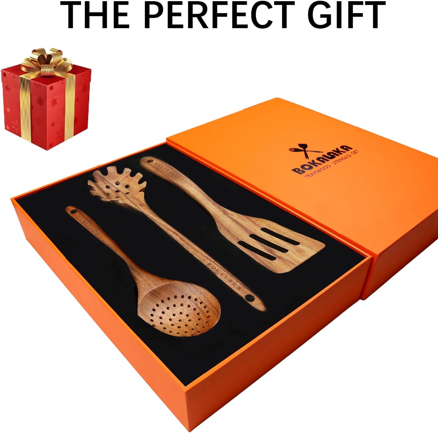 Wooden Spoons for Cooking,10 Pcs Natural Teak Wooden Cooking Utensils Wooden Kitchen Utensils Set Wooden Utensils for Cooking Wooden Spatulas for Cooking