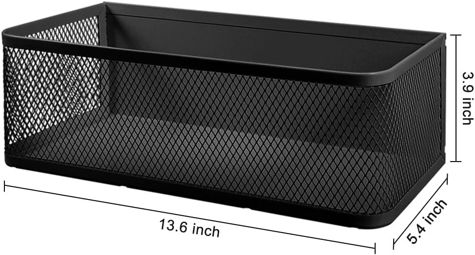 Picowe Magnetic Laundry Organizer, Extra Large Magnet Basket for Laundry Room,16.5lb Capacity Magnetic Shelf for Washer /Dryer, Fridge & Small Spaces (XL, Black)