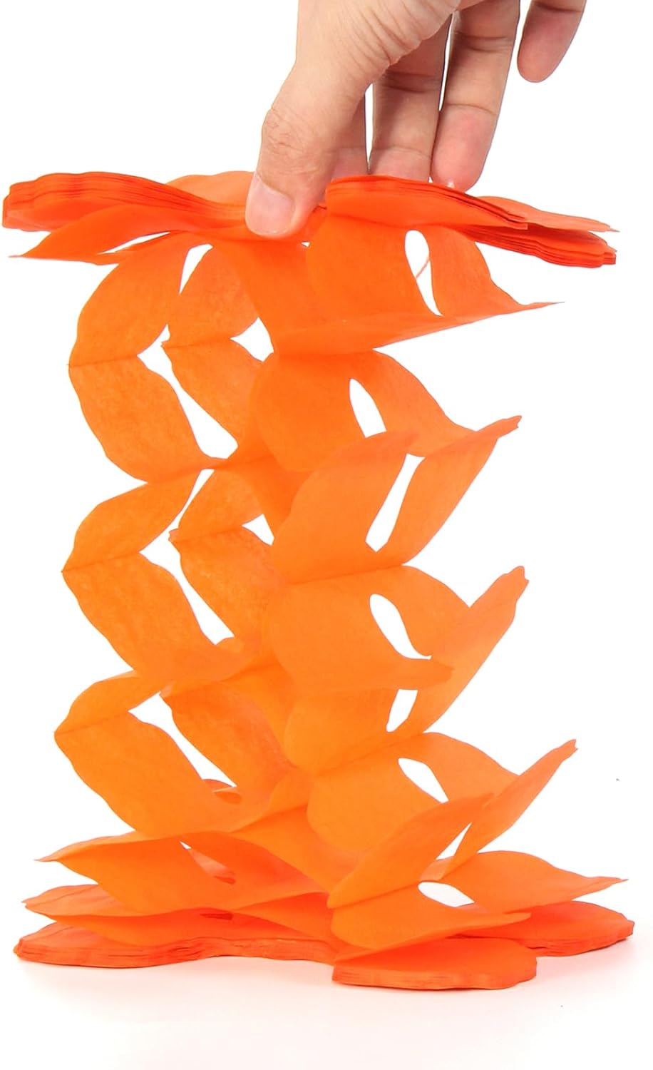 Orange Beige Fall Baby-Shower Party-Decorations Streamers Garland - 157Ft Four-Leaf Clover Autumn Harvest Thanksgiving Hanging Banner,Boho Birthday Bridal Wedding Engagement Bachelorette Decor Hugtmr