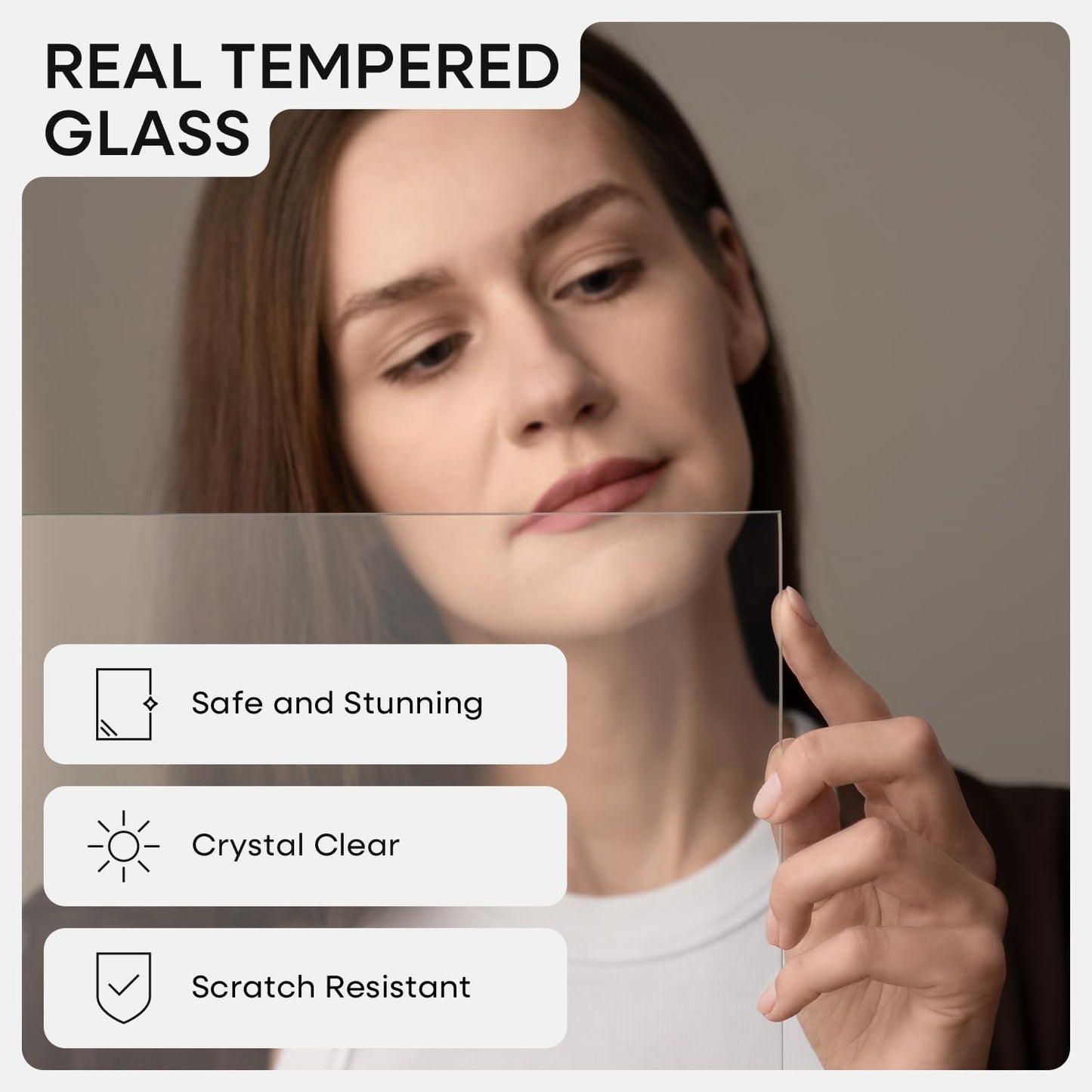 Homeforia 11x17 Brown Picture Frame, High End Dark Oak 11x17 Poster Wood Frame with Mat 8x12 Print, 11 x 17 Wooden Walnut Frame Matted to 8 x 12 Photo, 17x11 Frames, Tempered Glass, Wall Kit, Set of 1