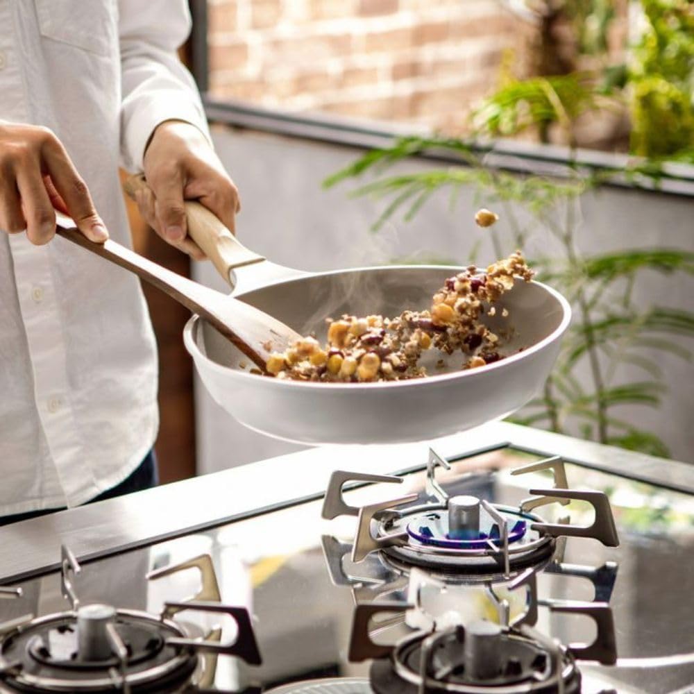 Wooden Utensils for Cooking, Premium Teak Healthy Spoons, Wooden Spoons for Cooking, Durable Eco-Friendly and Safe Teak Cooking Spoon, Cooking Gifts for Mom (set of 6) and Hooks