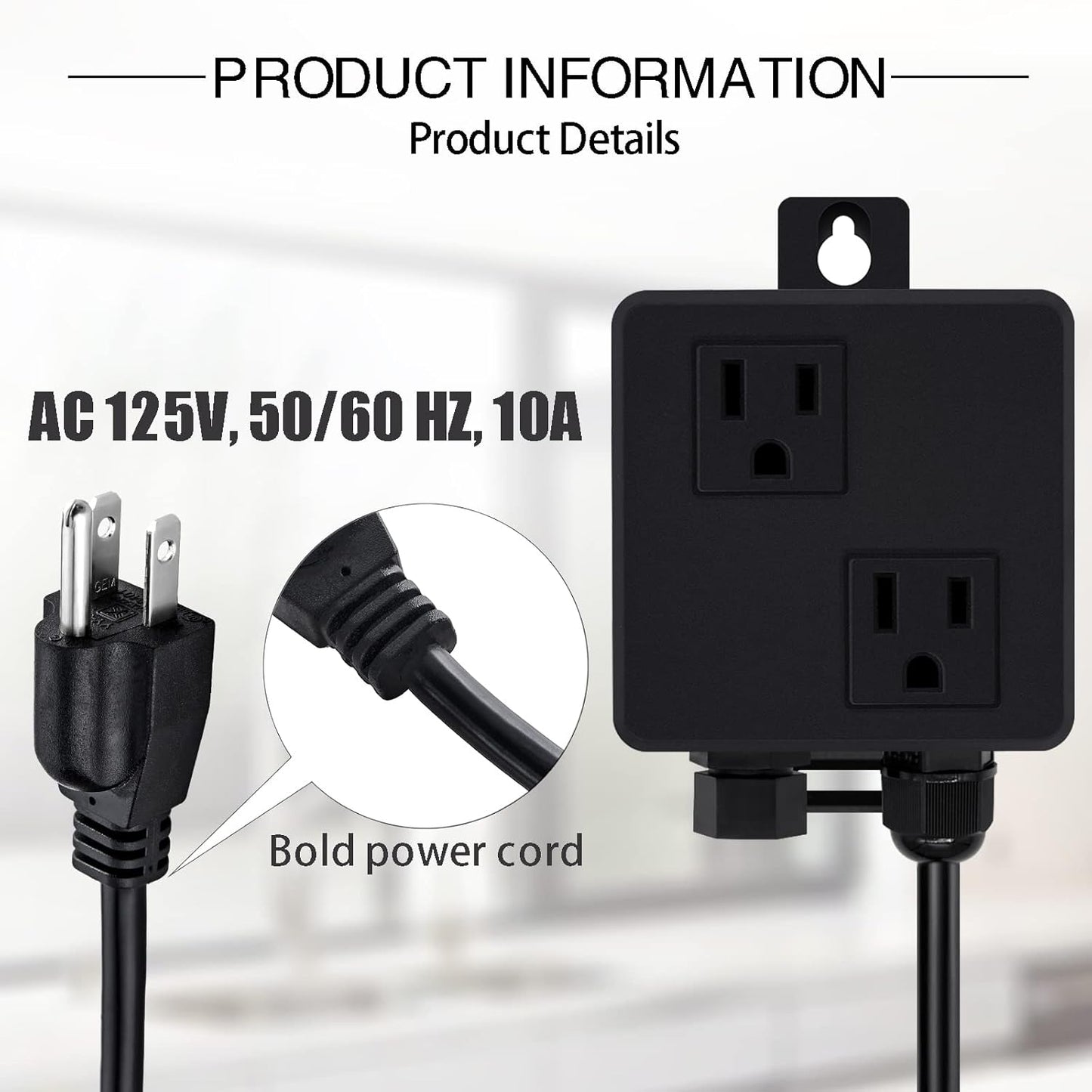 SinkTop Air Switch Kit (Long Full Brass Button) for Disposal, Dual Outlet, (Oil Rubbed Bronze)