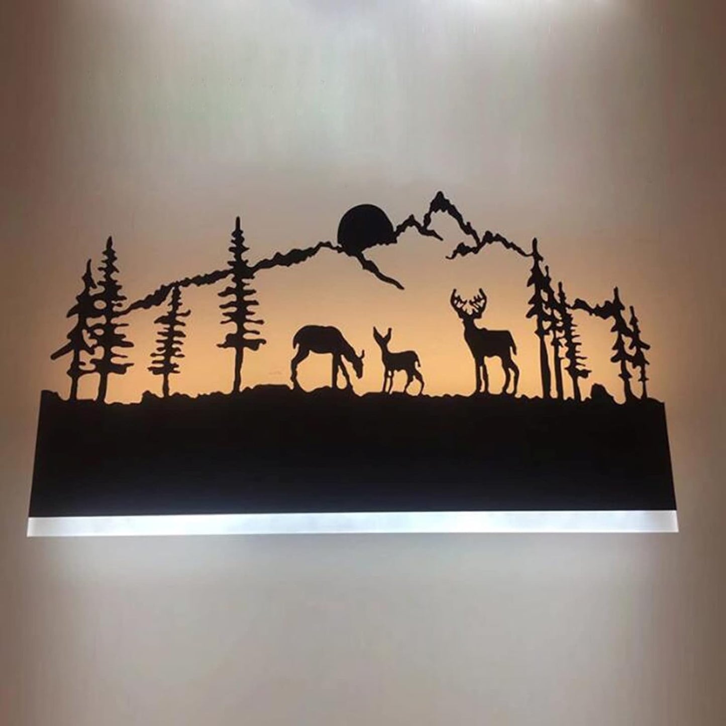 Wall Sconce LED Wall lamp (Sunset Deer)
