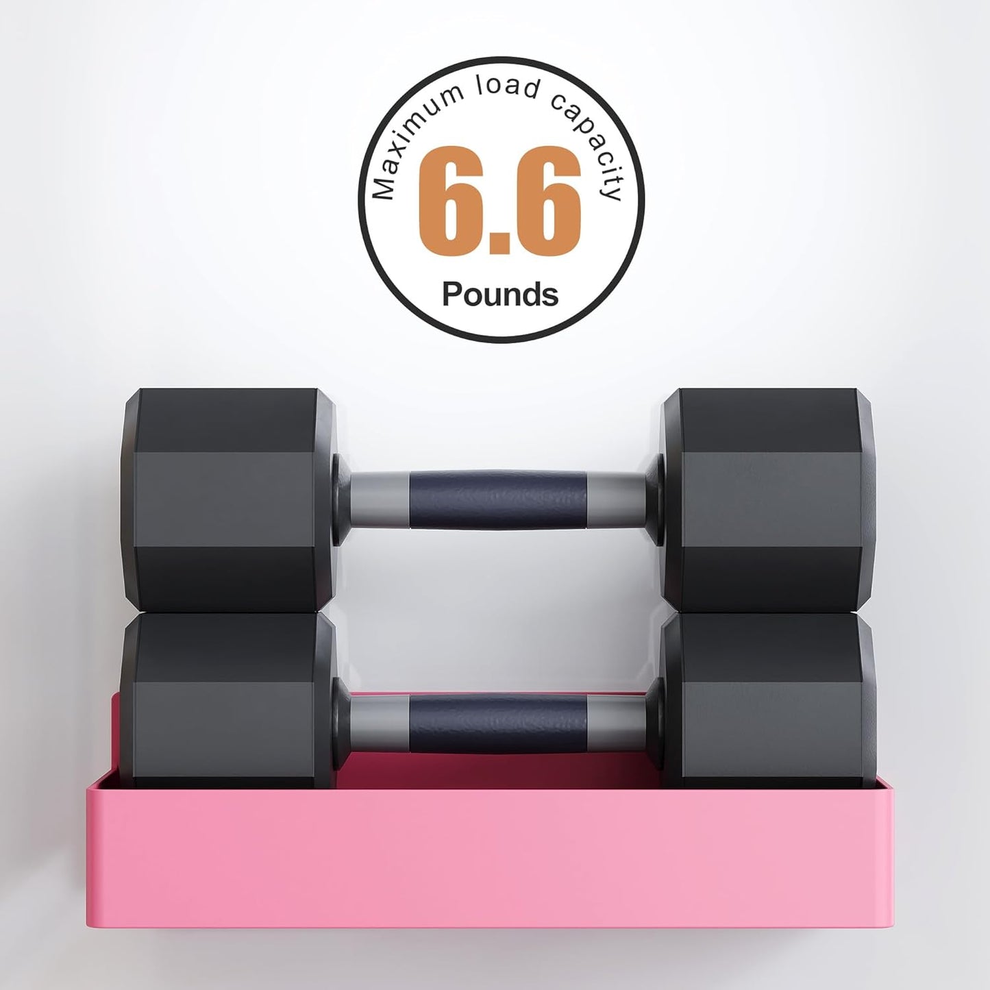 Magnetic Spice Rack for Refrigerator, Kitchen Organizer and Storage Shelf, Pink(4 Pack)