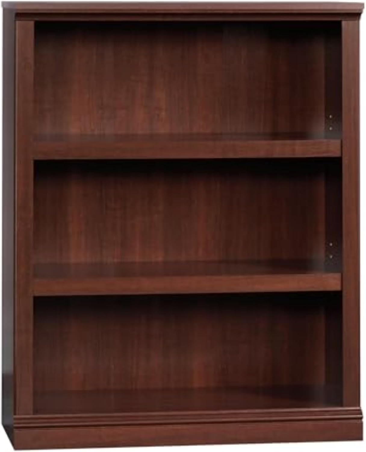 Sauder Miscellaneous Storage 3 Bookcase/Book Shelf, L: 35.28" x W: 13.23" x H: 43.78", Select Cherry finish