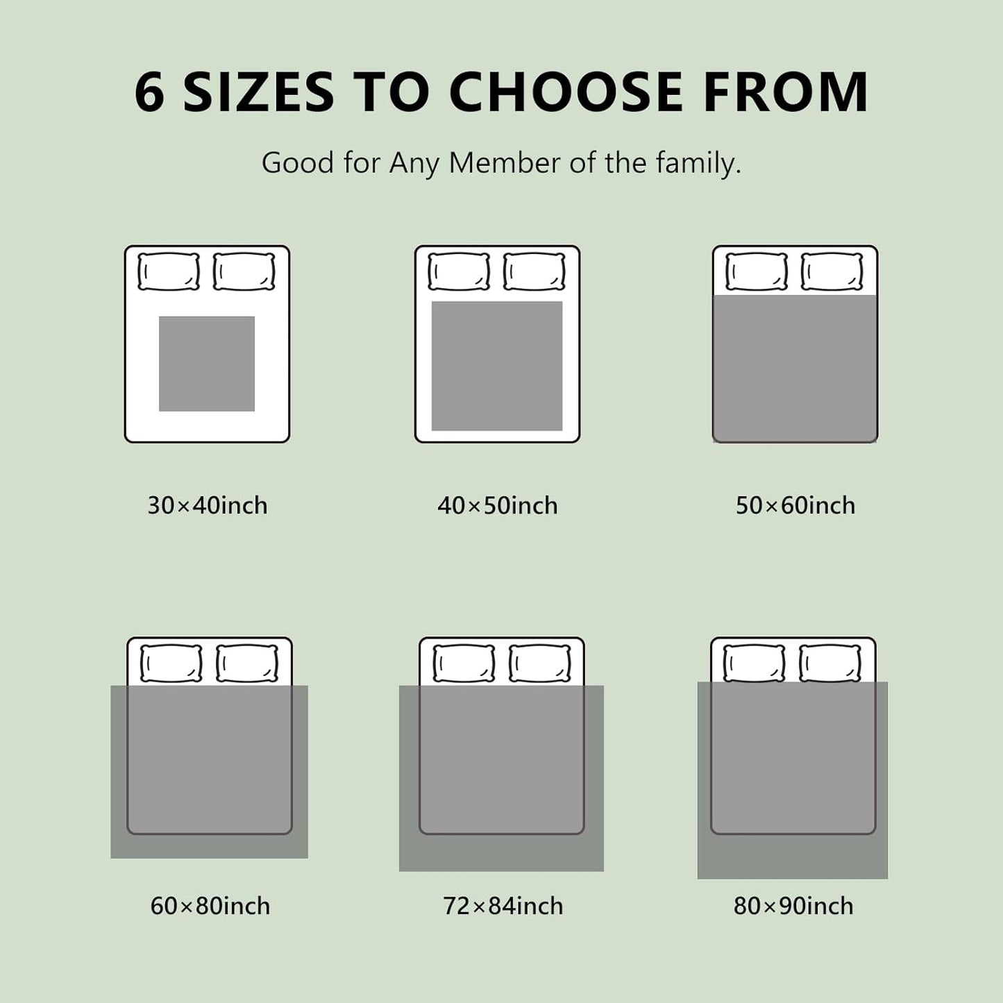 L'AGRATY Chunky Knit Blanket Throw - Soft Chunky Throw Blanket 50x60: 100% Hand Kintted Chenile Crochet Throw Blanket for Couch - Large Cable Knit Chunky Blanket for Home Decor(Sage Green)