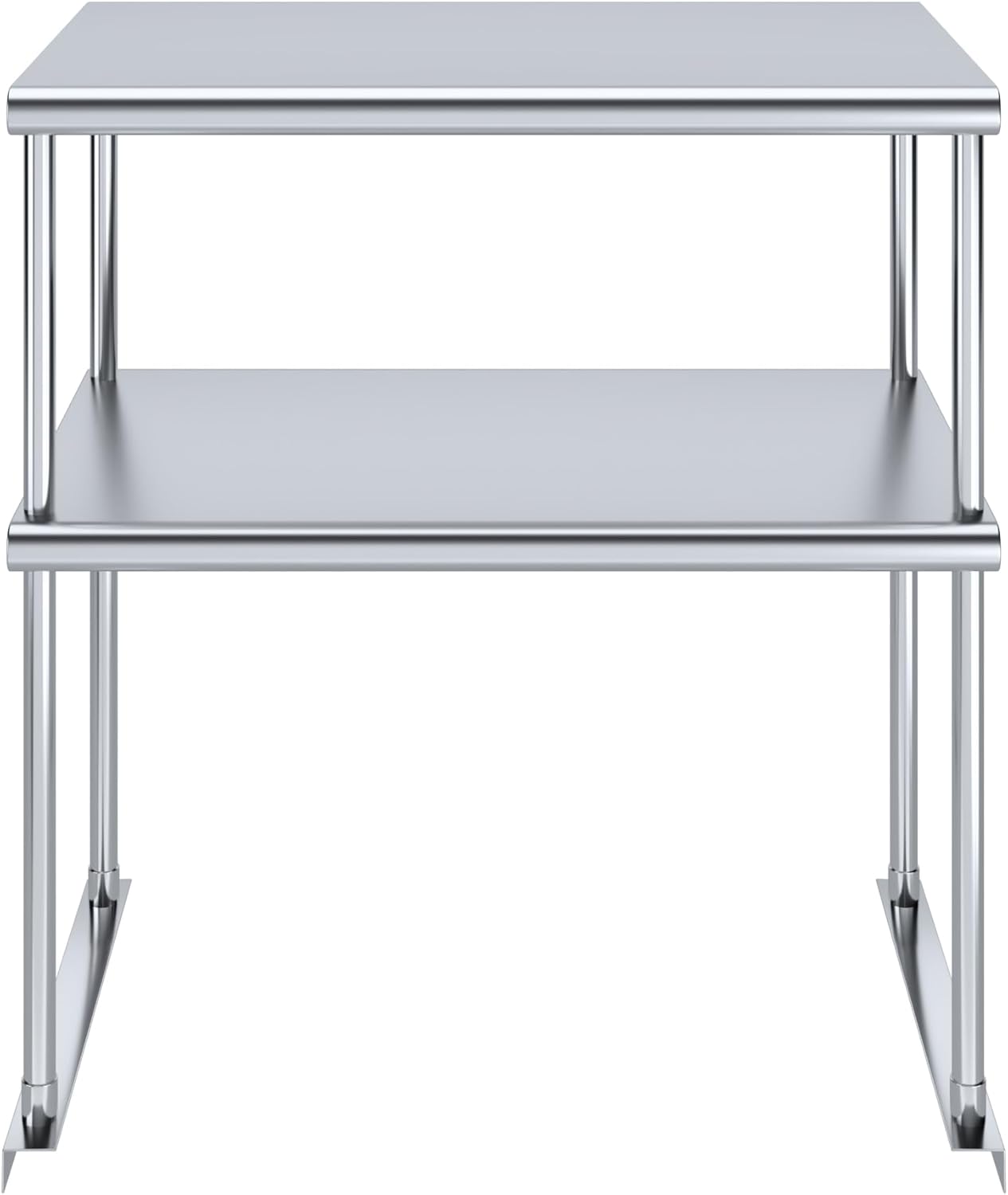 AmGood Double OverShelf Stainless Steel NSF - Many (30" Long x 18" Deep)