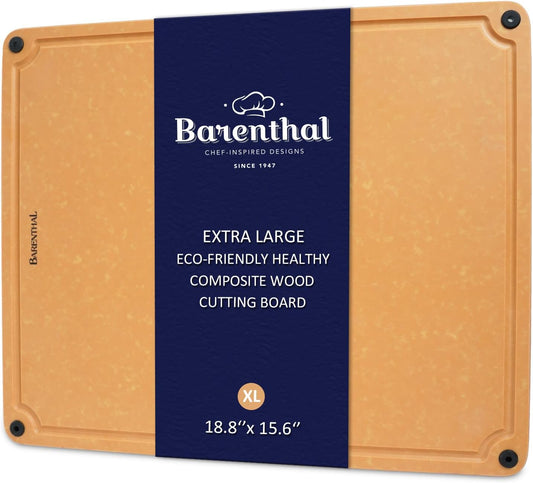 large cutting boards for kitchen dishwasher - XL cutting board set double-sided with Non-Slip Feet and Juice Groove Composite chopping board knife Friendly Cut Meat, Fruit,Vegetable