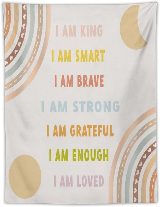 ICMOLYYENLO Boho Plant Aesthetic Tapestry, Abstract Medieval Arch Sun Home Aesthetic Wall Hanging For Bedroom Living Room Dormitory Tapestry 60x80 Inches