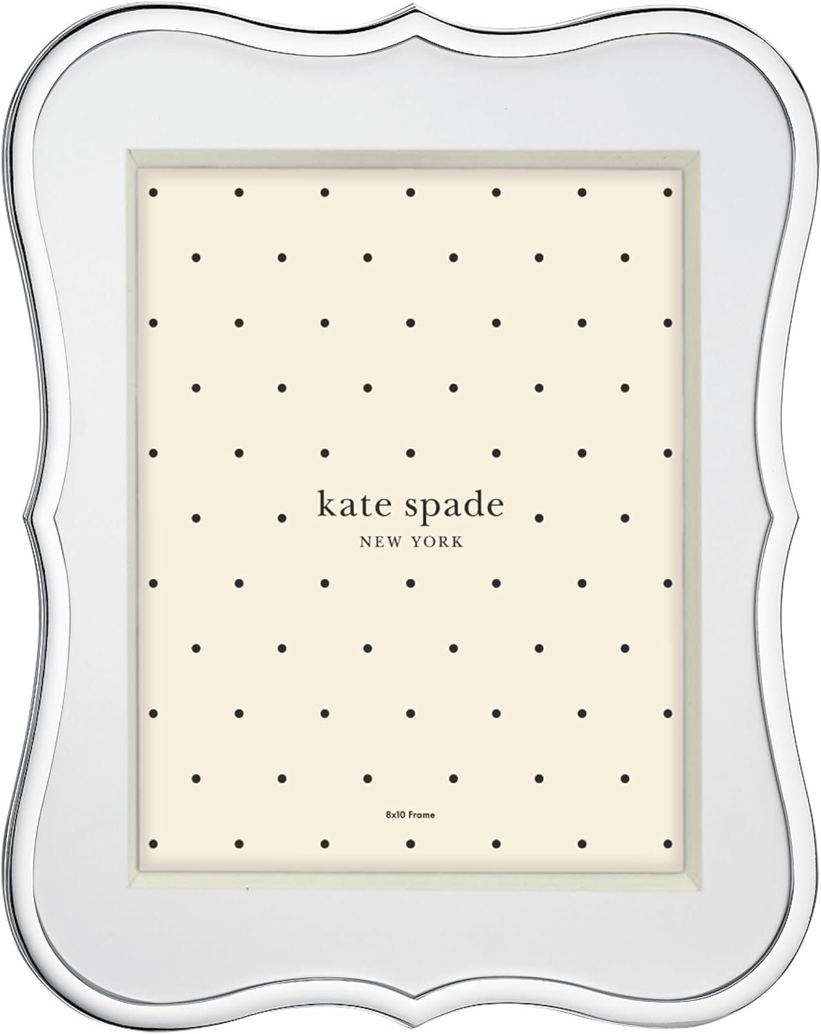 Kate Spade New York Crown Point 8" X 10" Frame, 3.15 LB, Silver