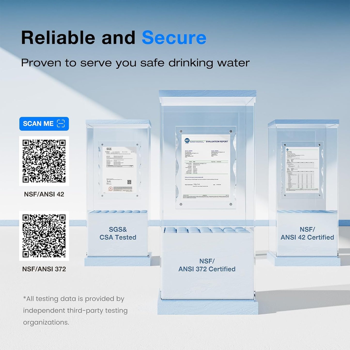 Purewell PF-3 Black 3-Stage Composite Purification Elements, Replacement Filters for ProOne® and Berkey® Filters, ProOne® or Berkey® Big+ Water Filter System and Purewell System (4 Pack, K Series)