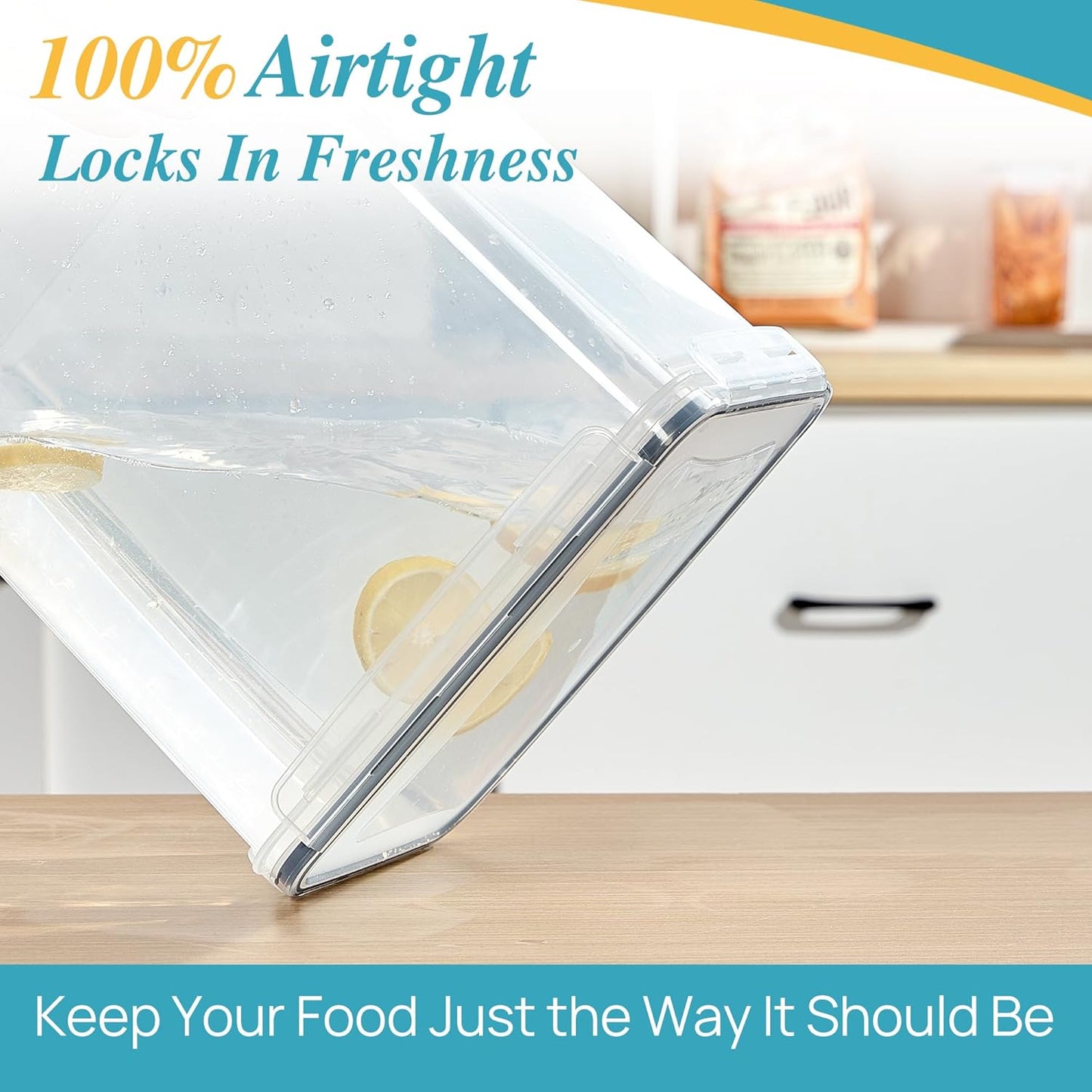 Vtopmart 8.5L Large Food Storage Containers