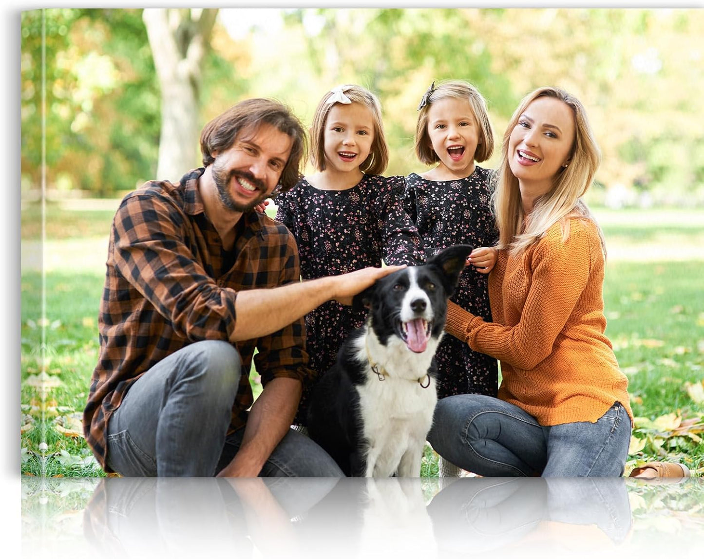 Custom Canvas Prints with Your Photos - Personalized Pictures Print, Customized Photo Gifts, Wall Art Poster Canvas Printing for Wedding, Family, Baby, Pets, Home Office Decor, Wrapped Frame 40x28