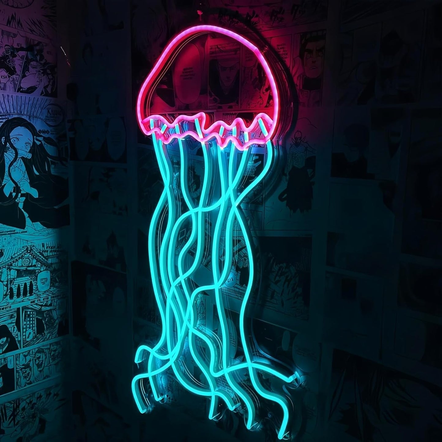 LED Decorative Lights USB Mountains Sunrise Sunset Led Neon Signs Home Decoration Wall Art Holiday Gift Brightness Adjustable 15.7''x15''