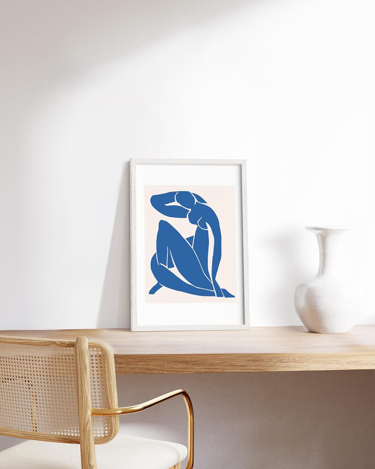 HAUS AND HUES Standalone White Oak Frame Set of 1-12x18