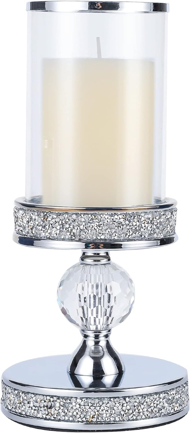 Pillar Candle Holders, Candle Holder for Pillar Candle, Candlesticks Holder, for Wedding, Dining Coffee Table, Home Centerpices, Home Decor CH00XS