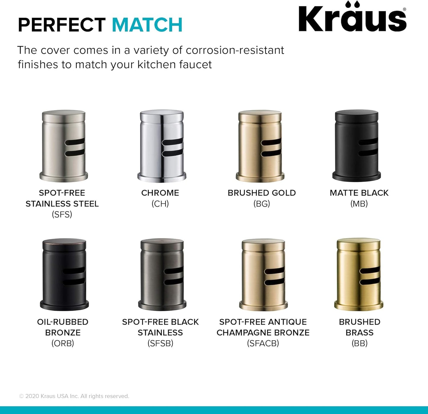 KRAUS Dishwasher Air Gap in Oil Rubbed Bronze, KAG-1ORB