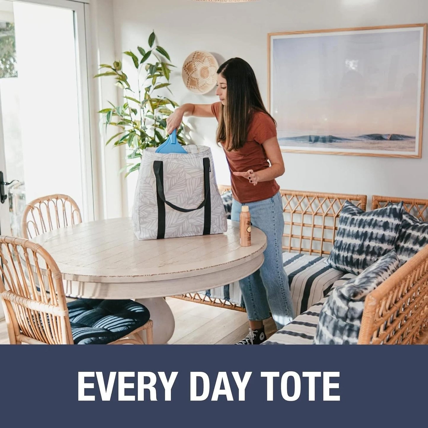 CleverMade Under Bed Storage Bag - Collapsible Storage for Shoes and Clothes Easy Use - Heavy Duty Utility Bag Home