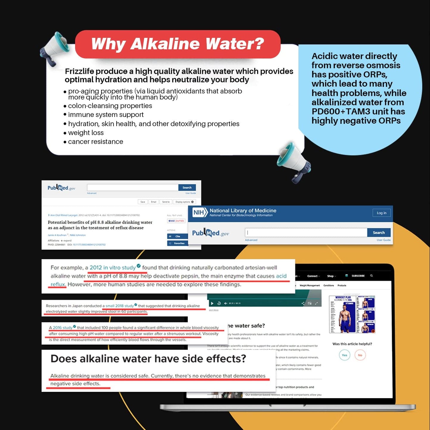 Frizzlife PX500-A Under Sink Tankless Reverse Osmosis Water Filtration System, 500 Gallons Per Day, Remineralizes Water, Easy DIY Installation, Low Maintenance
