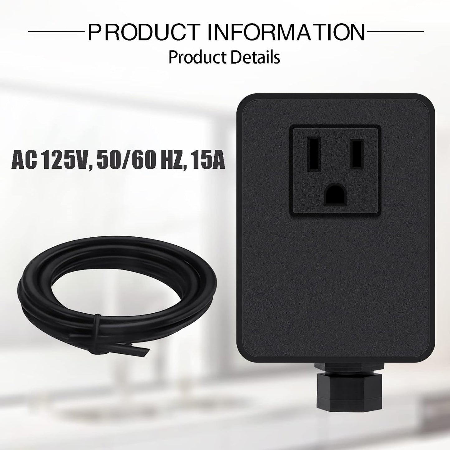 SinkTop Air Switch Kit (Long Full Brass Button) for Garbage Disposal, Cordless Oil Rubbed Bronze