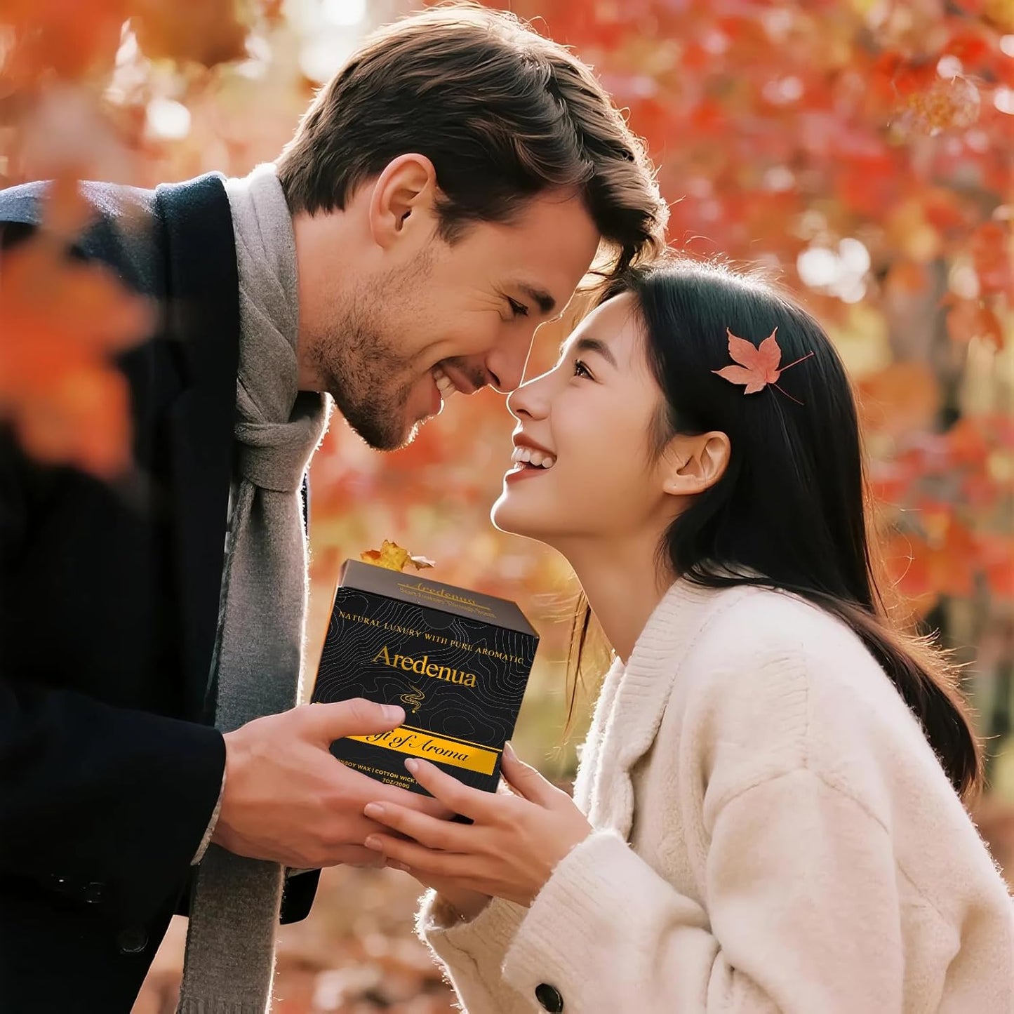 Fall Candles - Caramel Pumpkin Candle | Halloween Pumpkin Candles - Autumn7 OZ Autumn Soy Candle for Home Scented - Cozy Autumn Home Décor, Perfect Halloween & Thanksgiving Gift