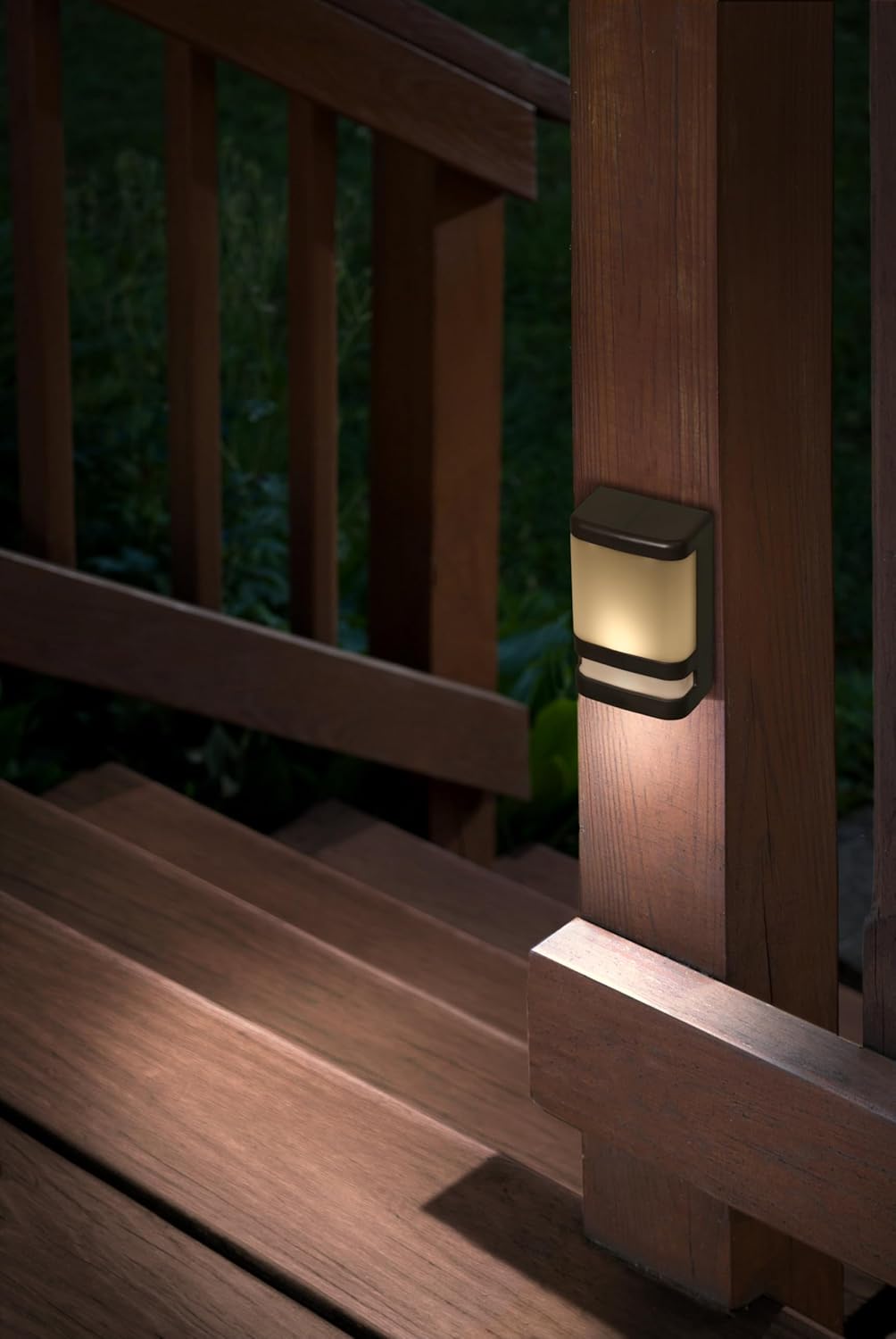 BL625-3 Motion Sensing Stair and Deck Light, LED, Battery Operated, Dusk to Dawn Sensor, 30 Seconds or 5 Minutes Brightness Setting, Indoor and Outdoor