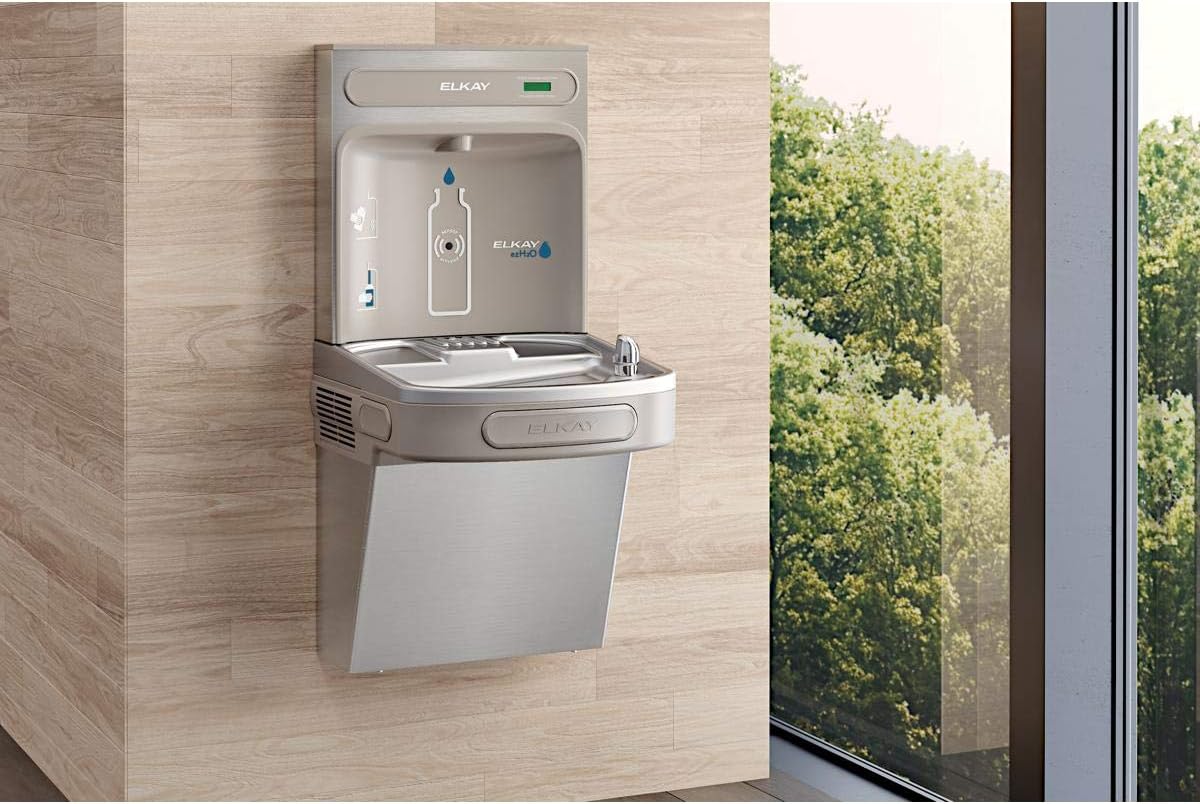 Elkay EZS8WSVRSK EZH2O Wall Mount Drinking Fountain and Bottle Filling Station - N/A