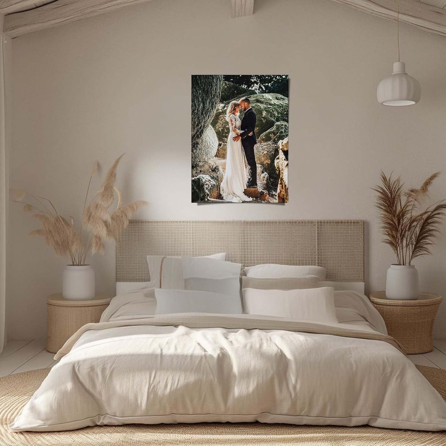 Personalized Custom Canvas Prints: Photo On Canvas (Framed Canvas, 20X20) Transform Your Photos into Stunning Framed Wall Art Digitally Printed Photo To Canvas Ideal for Home Decor