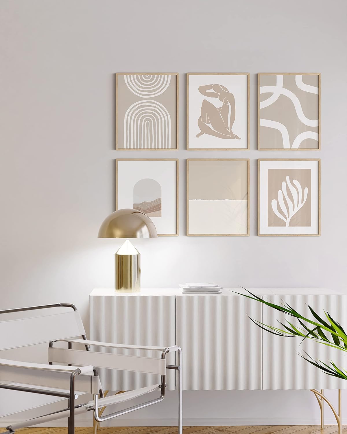 Haus and Hues 16x20 Natural Oak Wood Picture Frames Set of 25 - Premium Bulk Picture Frames 16x20 Bundle - Elegant Gallery Wall Frame Set for Posters, Art Display - Ideal for Wall Decor in Home &