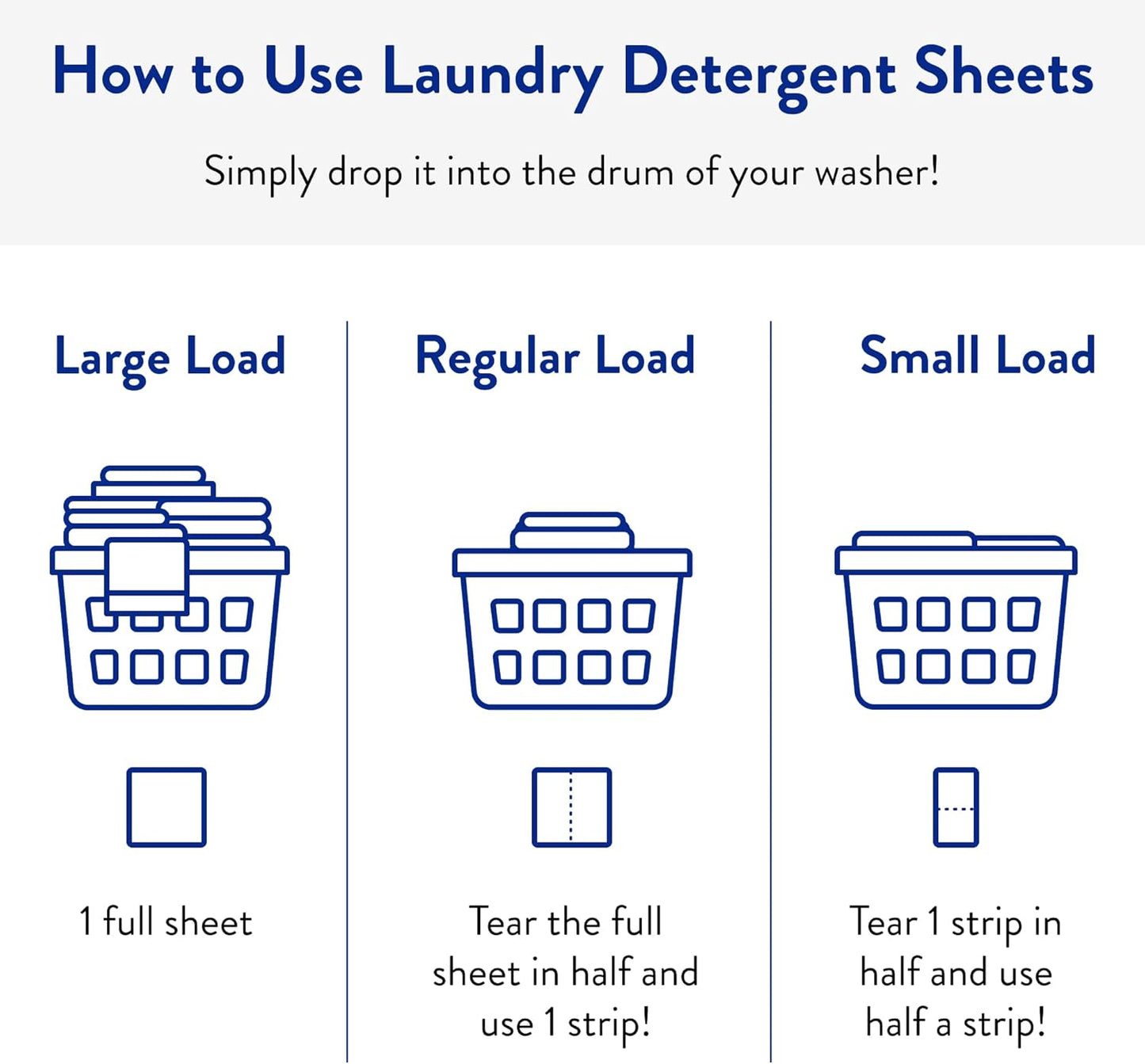 The Clean People Laundry Detergent Sheets - Laundry Soap - Ultra Concentrated, Recyclable Packaging, Stain Fighting - Spring, 32 Pack