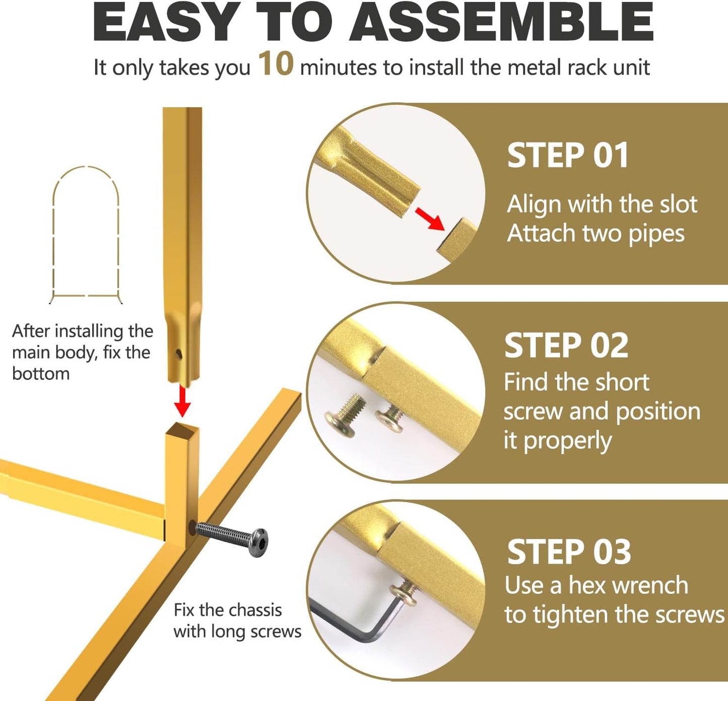 Arch Backdrop Stand and Cover Set, Metal Balloon Arch Backdrop 7.2ft, Gold Arched Stand Frame for Wedding, Parties,Birthday, Backdrop Decorations (Black,7.2ft)