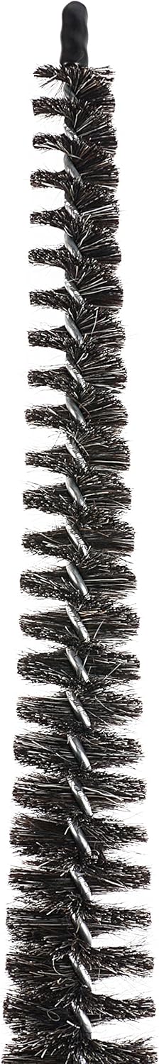 Konex Professional 28-Inch Soft Goat Hair Dryer Lint Brush Vent Cleaner, Home Essentials Maintenance Tool, Dryer Vent Brush. Manufactured in Belgium.