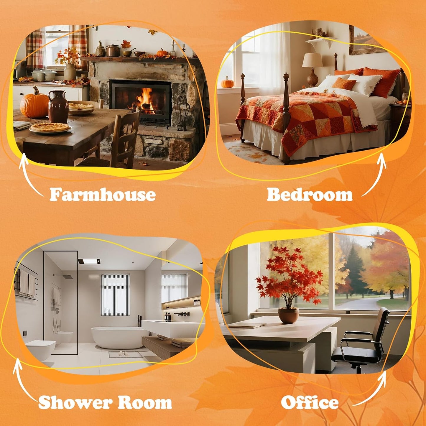 Pumpkin Pie Candle - Fall Scented Candles for Autumn, Halloween Pumpkin Candle - 7 OZ Soy Candles for Home Scented - Halloween/Thanksgiving Fall Gifts for Women Men