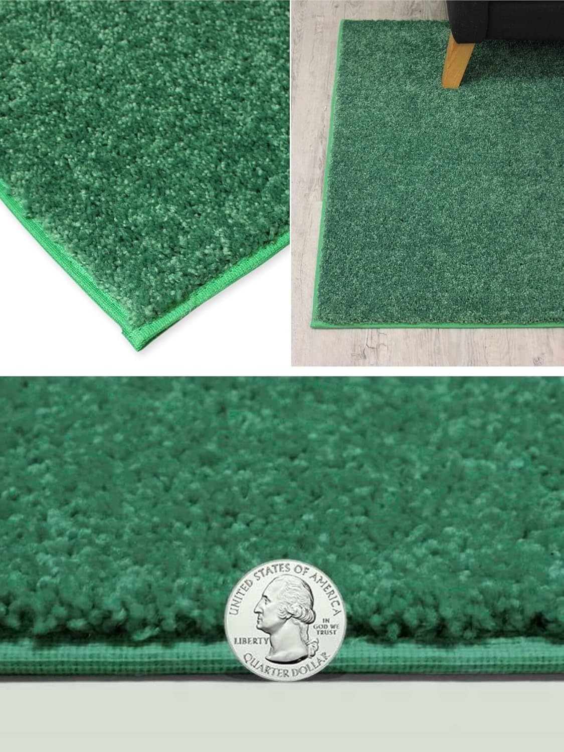 KOECKRITZ Soft and Colorful Kids Classroom Area Rugs (Passes Flammability Pill Test) Many Sizes and Bright Colors to Select from (8' x 10', Froggy)