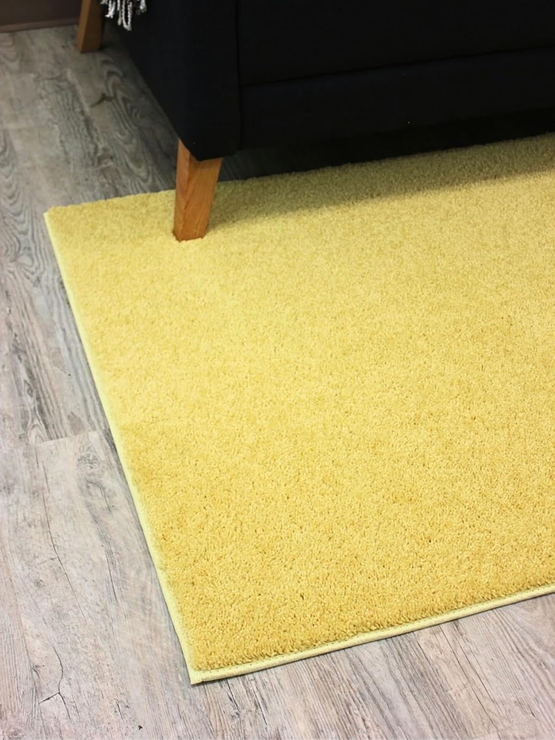 KOECKRITZ Soft and Colorful Kids Classroom Area Rugs (Passes Flammability Pill Test) Many Sizes and Bright Colors to Select from (7' x 7', Lemon)