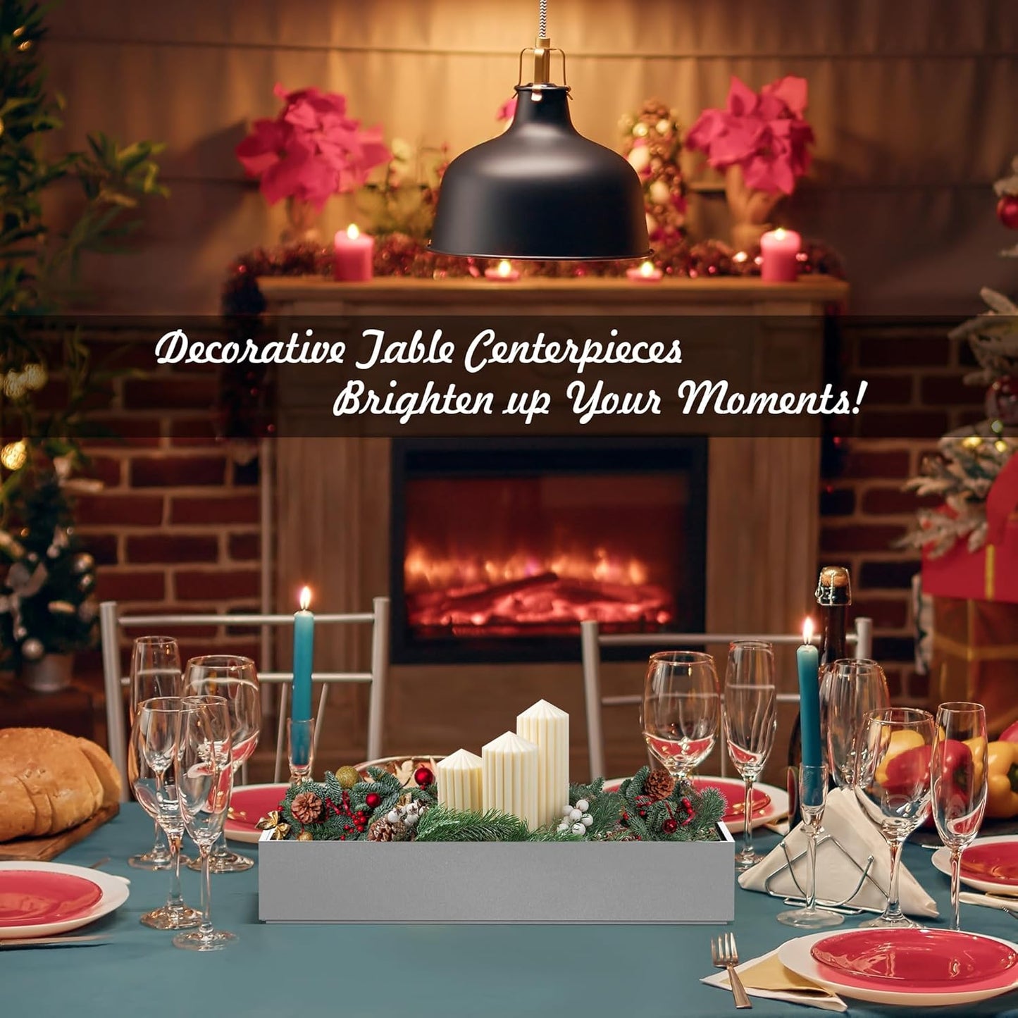 Kitchen Drawer Organizer Bins, Stackable Bamboo Drawer Organizer for Silverware, 2 Pcs Toilet Paper Basket Holder, Wood Bathroom Tray Countertop, Toilet Tank Tray Silver 15" x 6" x 2.5"