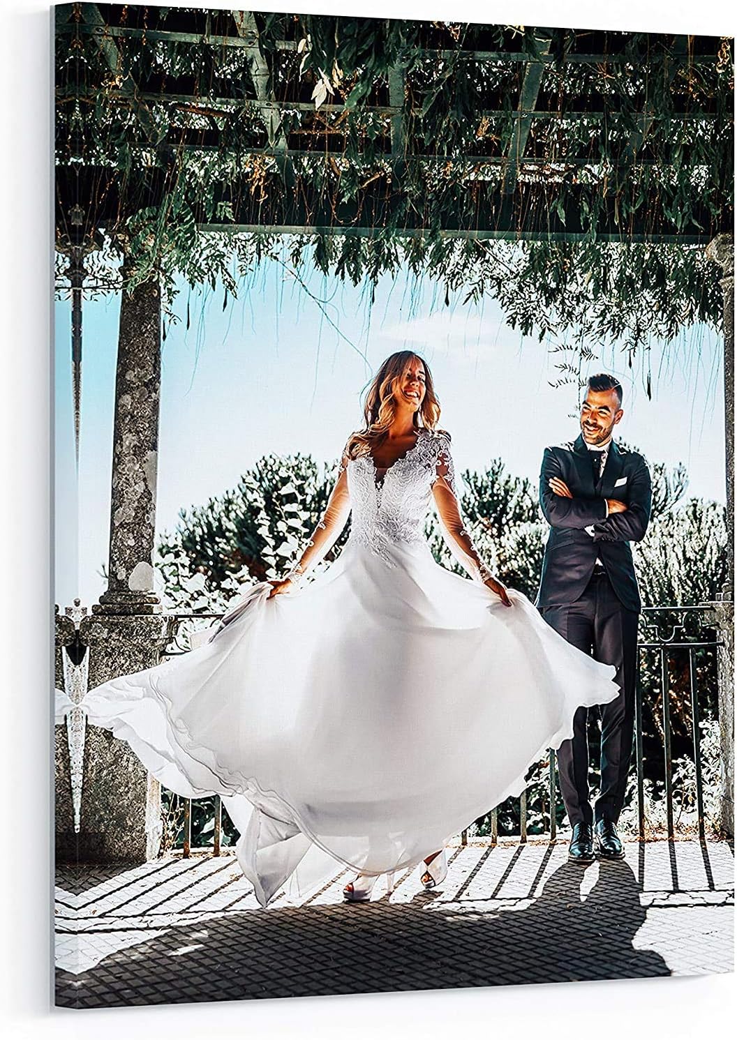 Personalized Custom Canvas Prints: Photo On Canvas (Framed Canvas, 24X36) Transform Your Photos into Stunning Framed Wall Art Digitally Printed Photo To Canvas Ideal for Home Decor