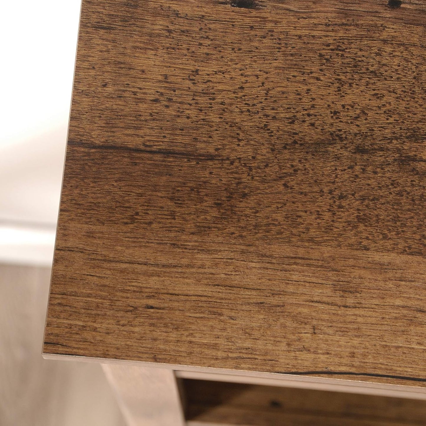 Sauder 5 Tier Book Shelf Wooden Bookcase Multipurpose Bookshelf for Home Office, Living Room, in Vintage Oak