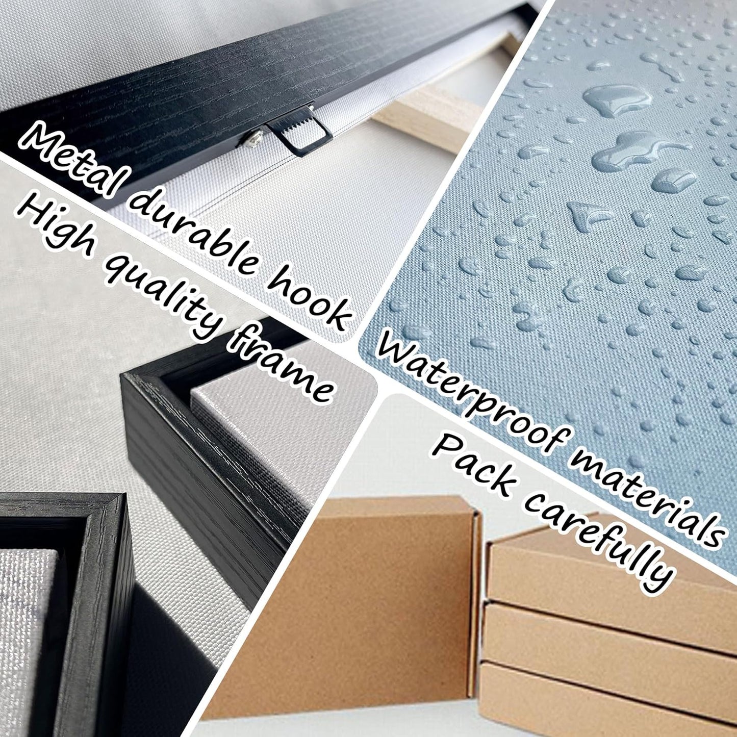 XLSJERST Sailboat Wall Art - Blue Canvas Abstract Painting Textured Picture Artwork Vintage Nautical Flower Painting Coastal Modern Print 20"x40" Frame for Living Room Bedroom Office Home Decoration