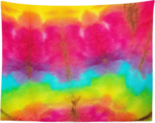 BELECO Tie Dye Tapestry Wall Hanging 60x40 Inch Fabric Tie Dye Color Texture Background Tapestry Groovy Sign Rainbow Tapestry Hippie Tie Dye Tapestries for Bedroom Living Room Dorm Decor